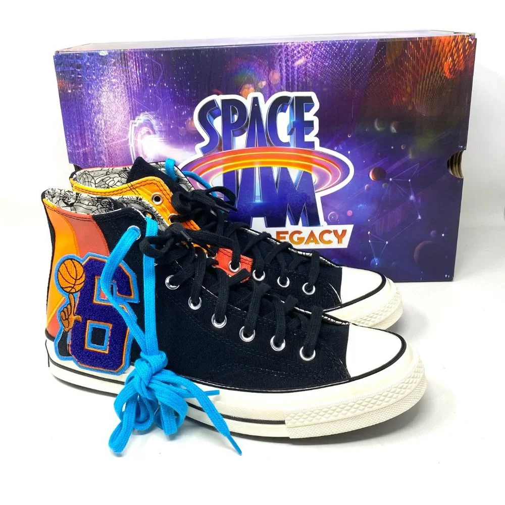 💖MEGA SALE💖Converse Men 172482C Chuck 70 HI Black Mantra Orange New Legacy - Picture 8 of 10